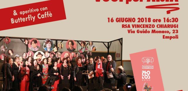 Il coro “Voci per Aria” alla Fondazione Chiarugi