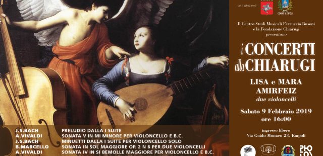 I Concerti alla Chiarugi – Lisa e Mara Amirfeiz, due violoncelli