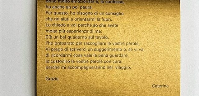 Caterina. Il libro d’artista di Cristina Pancini sarà presentato alla Chiarugi