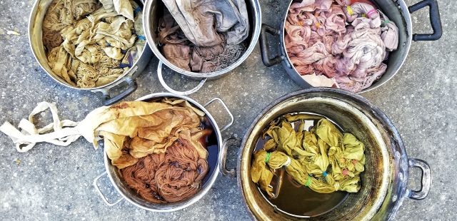 SABATO 22 GIUGNO E GIOVEDì 27 GIUGNO LABORATORIO DI TINTURA NATURALE