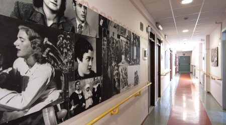 Gli interni e le stanze del Centro Residenziale.