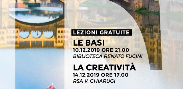 DUE LEZIONI DI FOTOGRAFIA GRATUITE DA NON PERDERE